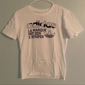 adidas originals logo t shirt - size small